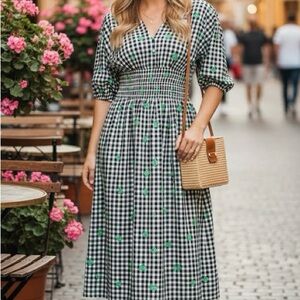 Kate Spade Gingham Viole Dress